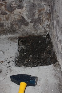 Concrete Removed